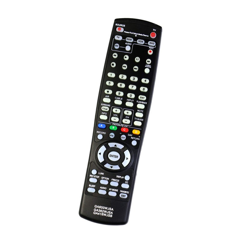 WINFLIKE New GA600WJSA GA416WJSB GA362WJSA Replace Remote Compatible with Sharp TV LC-46D64U LC-52D64U LC-65D64U LC32GA4X LC37GA4X 37HT3U 42D64U 46D64U 52D64U - Image 1